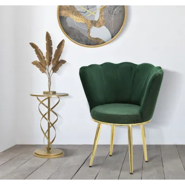 Fotel MINDY Zielony 70 63 83 cm